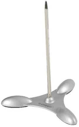 Metal Base with Rubber Grip Note Spike