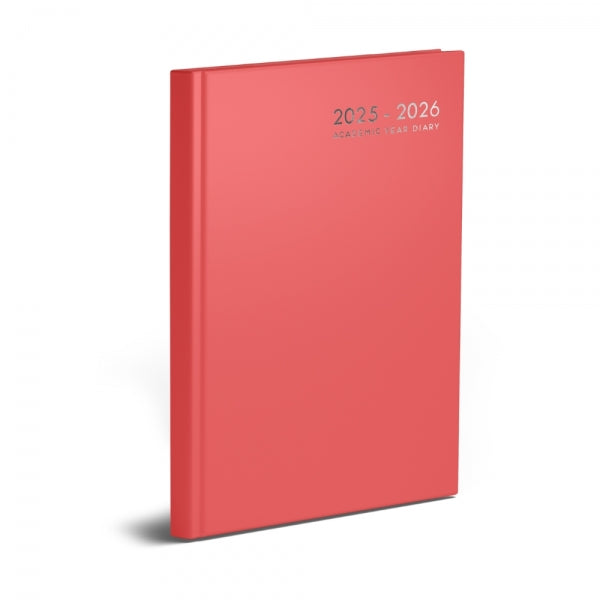 Pink 2025-2026 A5 Week To View Academic Diary