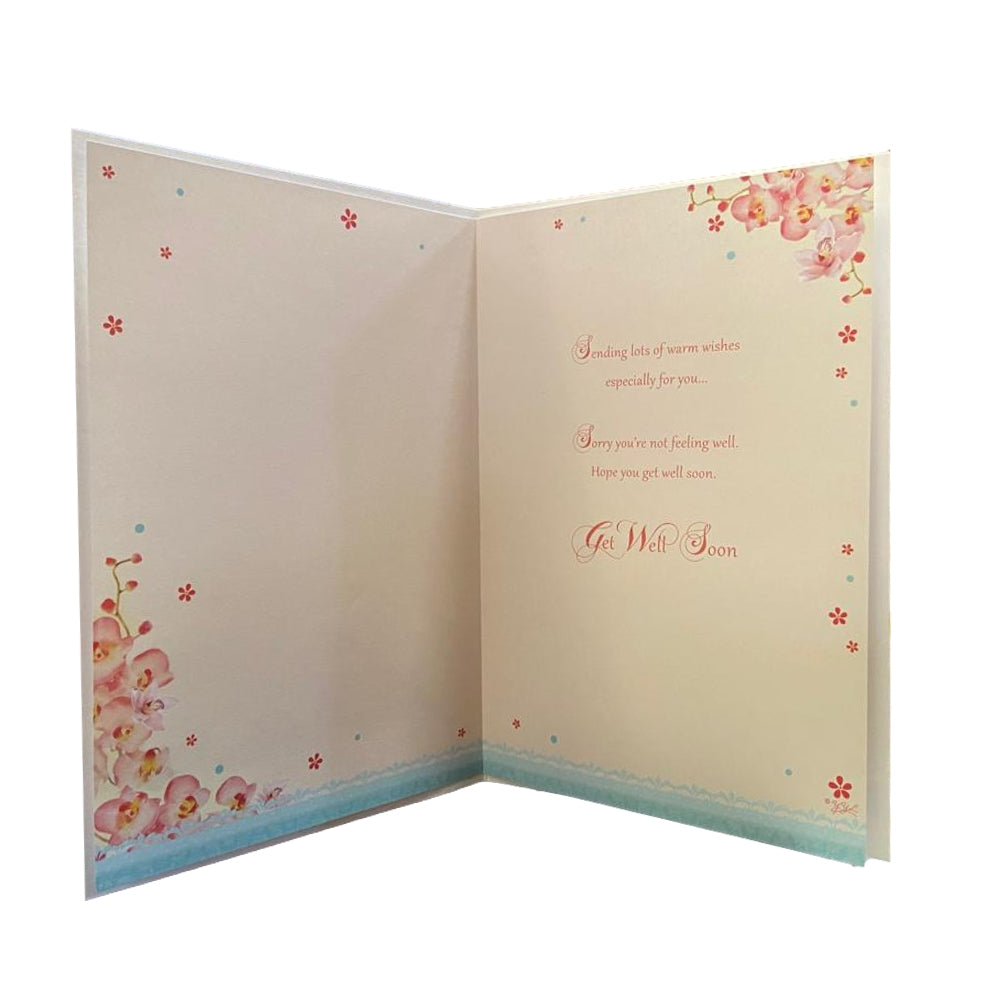 Get Well Caring Thought Sentimental Verse Card