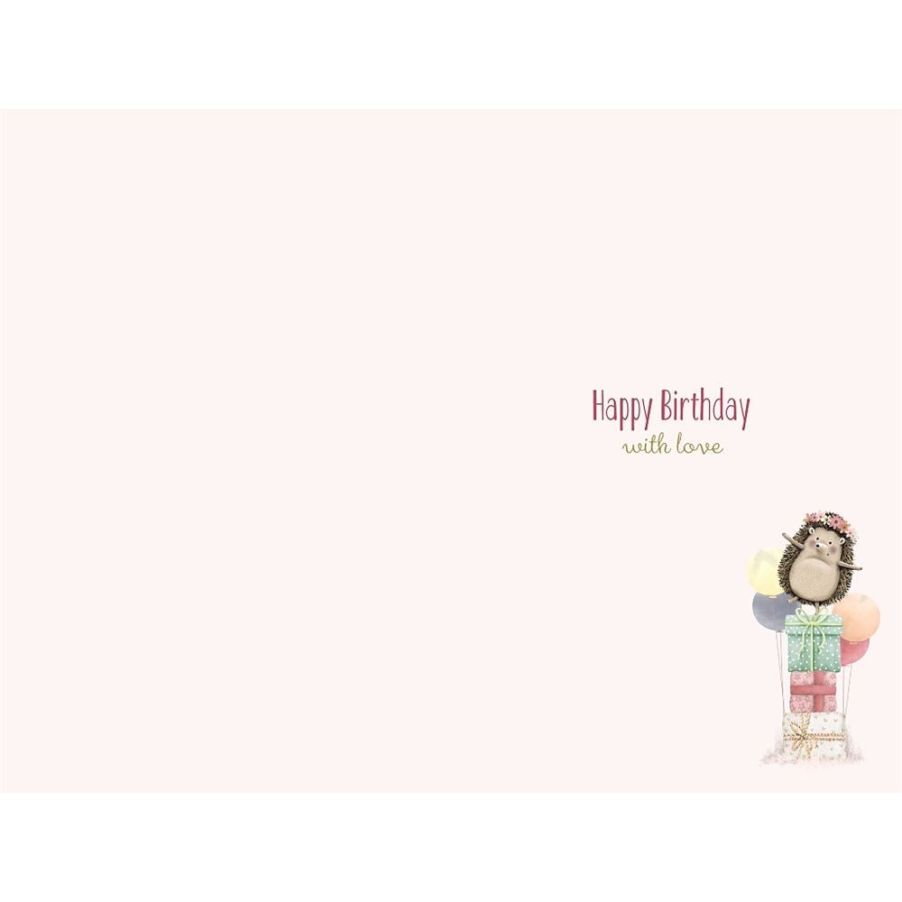 Hedgehog Design Lovely Cousin Birthday Card