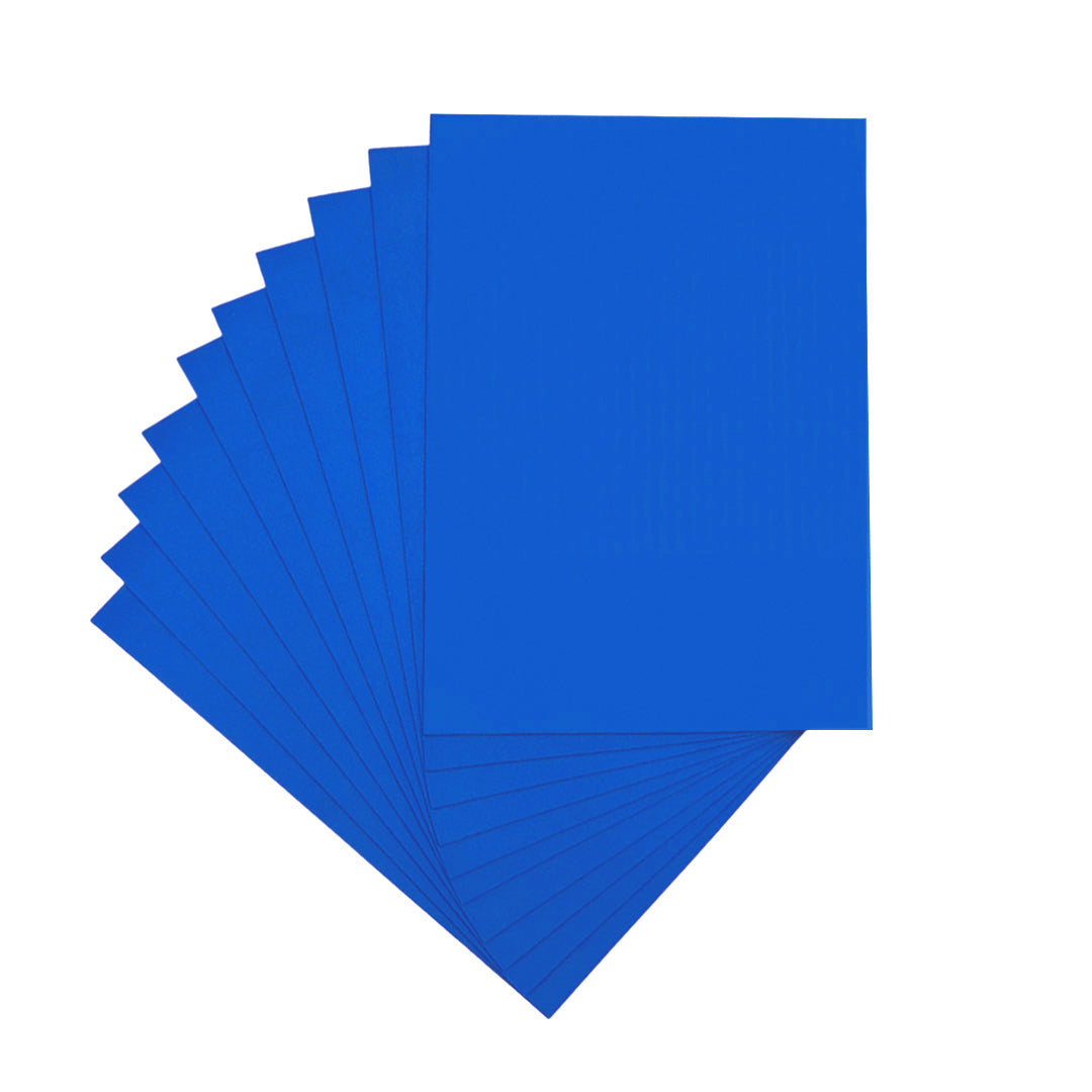 Pack of 50 A4 Dark Blue Coloured EVA Foam Sheets