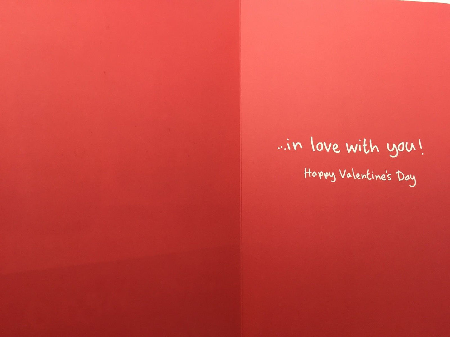 Valentine I'm Head Over Heels Valentine's Day Card