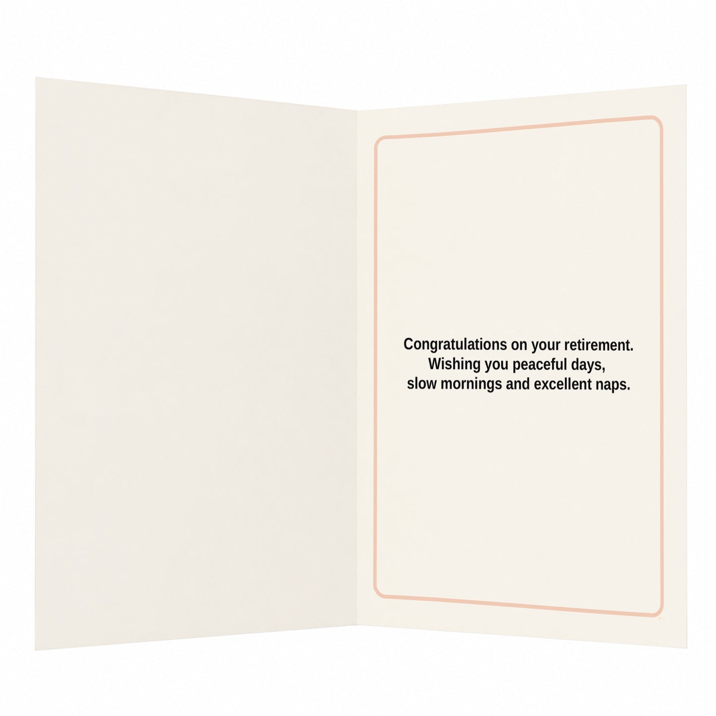 Professional Nap Era Begins Retirement Congratulations Card