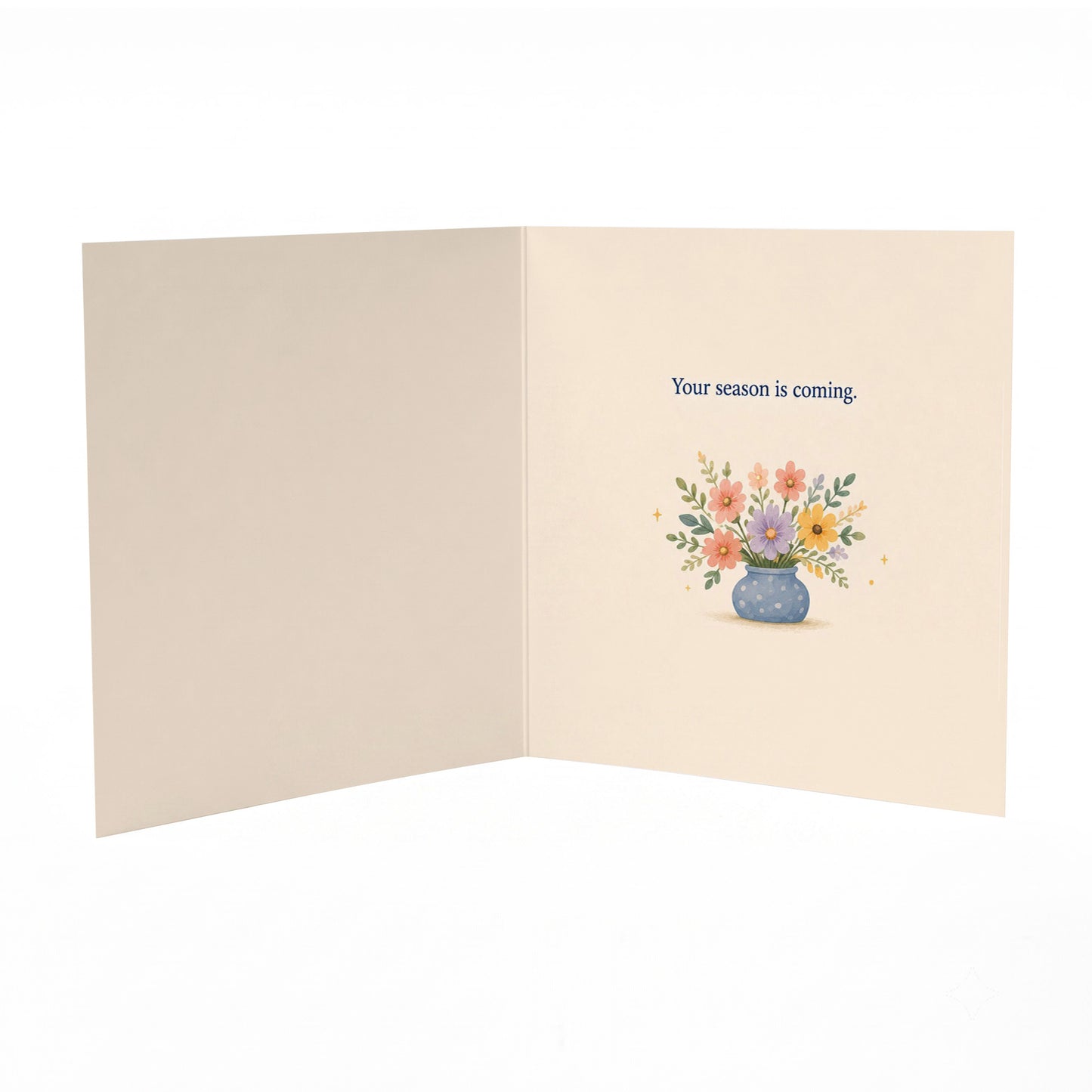 Keep Blooming Encouragement Card Personal Growth