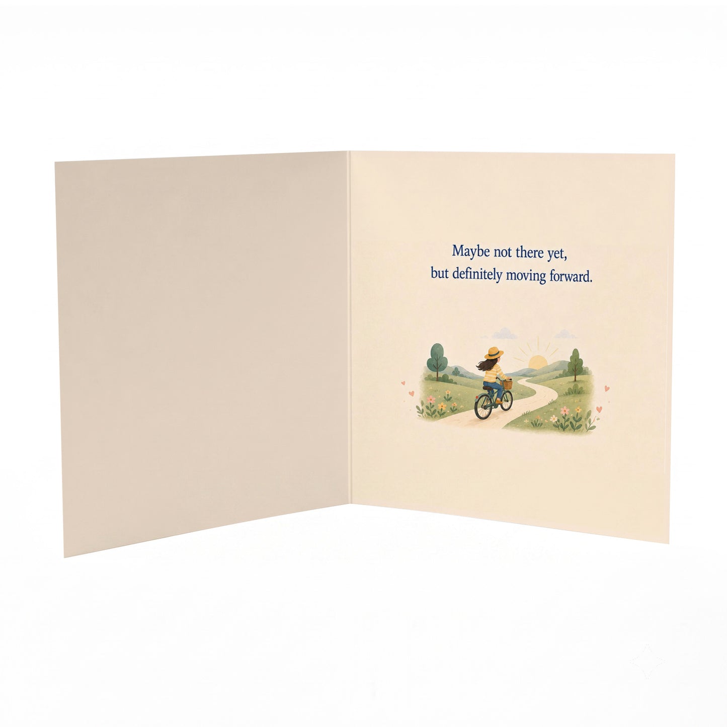 You're On Your Way Encouragement Card Progress, New Journey, Personal Growth