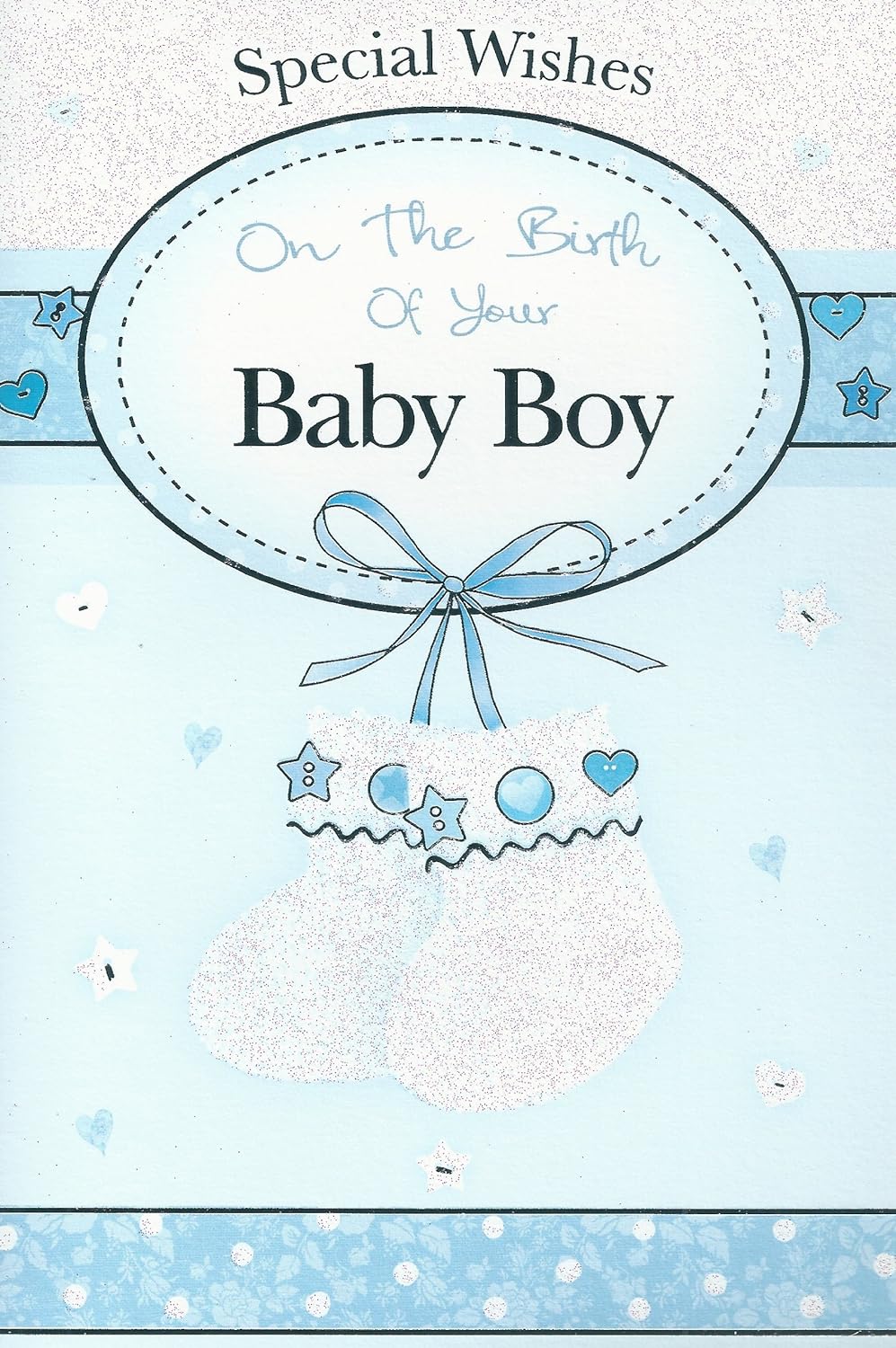 Special Wishes On the Birth of your Baby Boy Card– Shop Inc