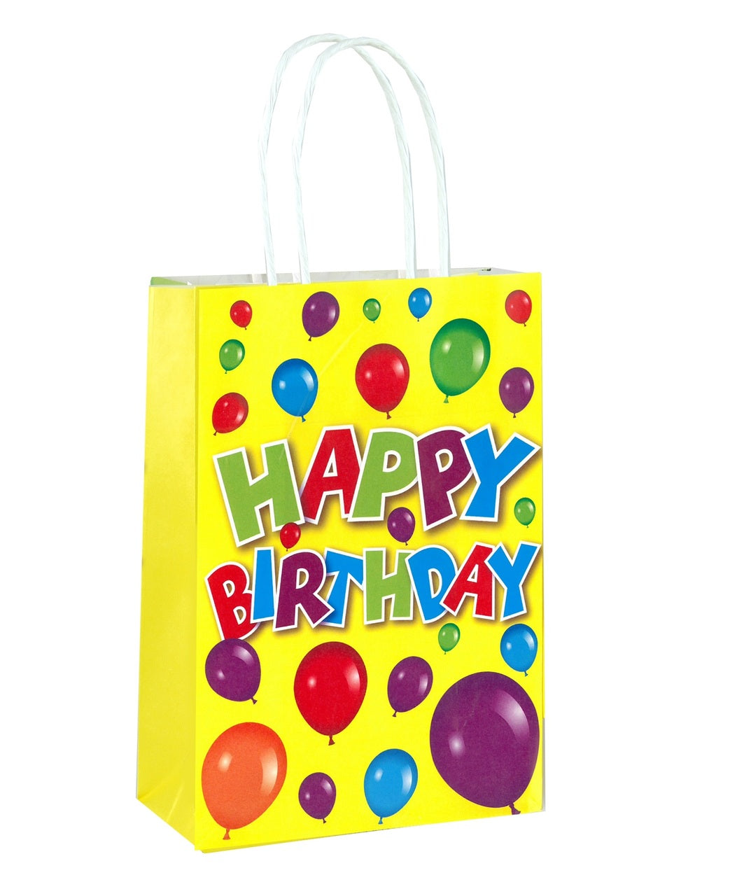 Pack of 24 Happy Birthday Party Bags with Handles