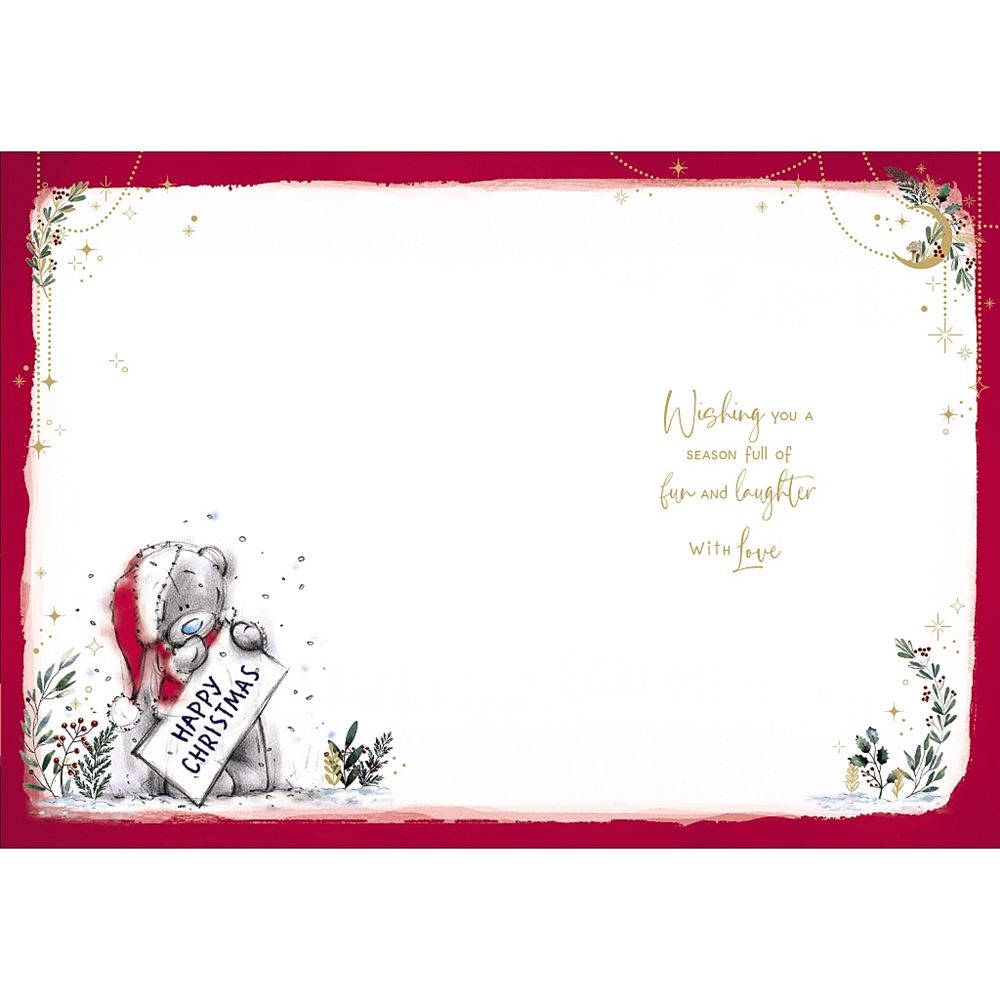 Bear In Hat And Scarf Best Brother Christmas Card