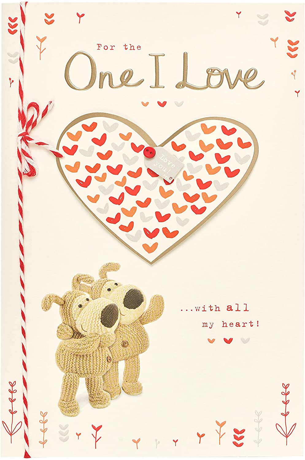 Cute Boofle Birthday Card For The One I Love