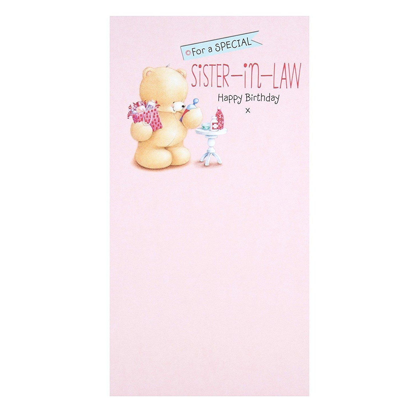 Hallmark Forever Friends Sister In Law Card "Lovely Day" Medium Slim