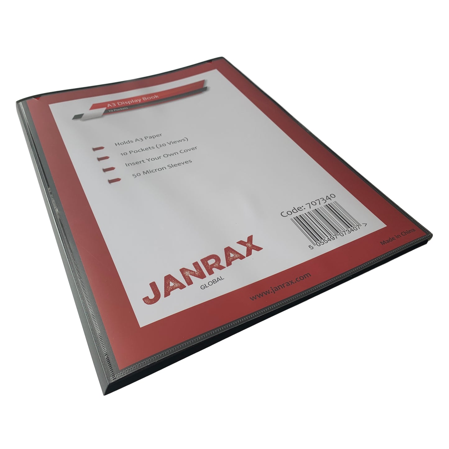 A3 10 Pockets Presentation Display Book by Janrax