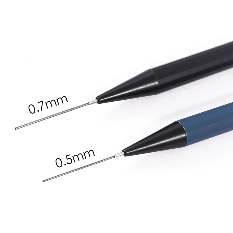 4 Sets of 0.5mm Metal Mechanical Pencil and HB Lead Refills – Balanced Grip, Smooth & Precise Writing, Random Colour