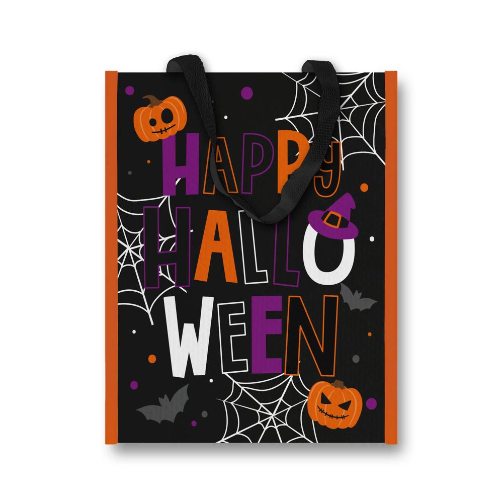 Happy Halloween Icon PP Woven Treat Bag