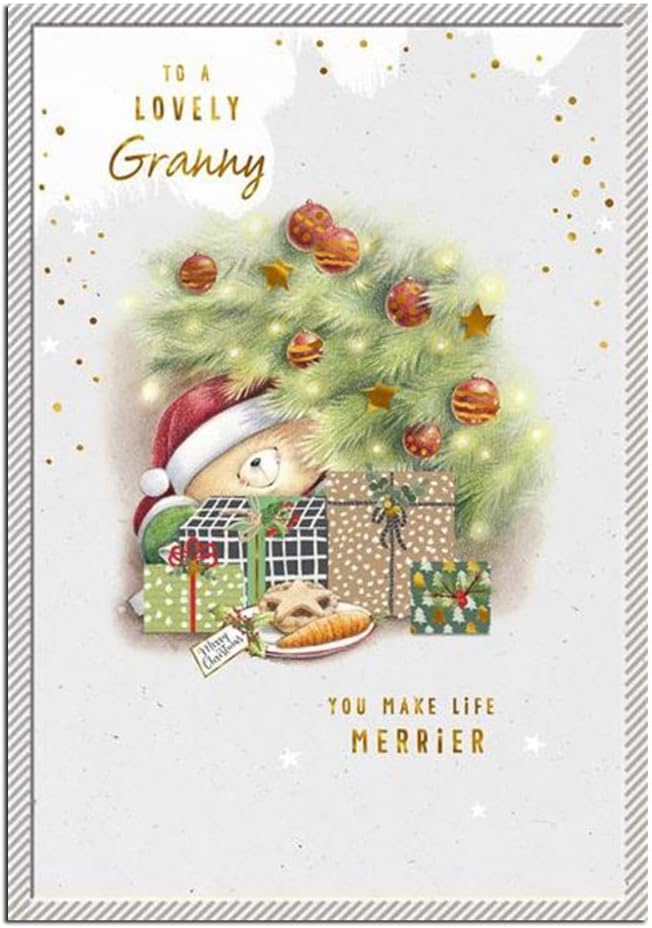 Forever Friends Lovely Granny Christmas Card