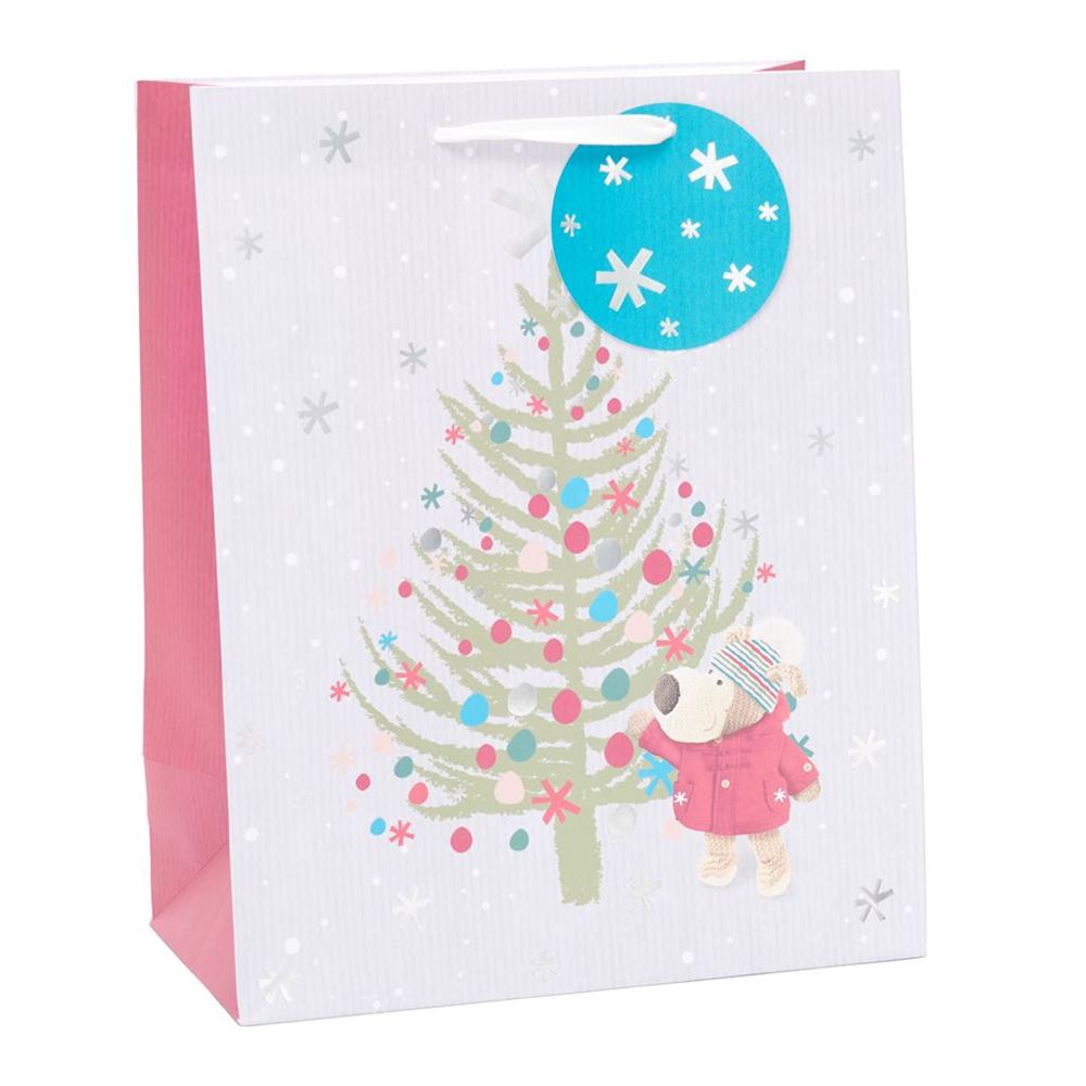 Boofle Multipack of 6 Large Gift Bags For Christmas