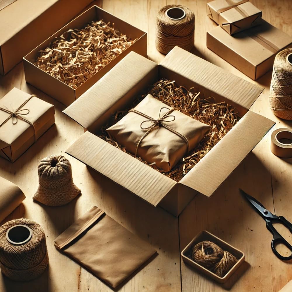 Pack of 40 Brown Wrapping Paper Rolls 750mm x 2.5m