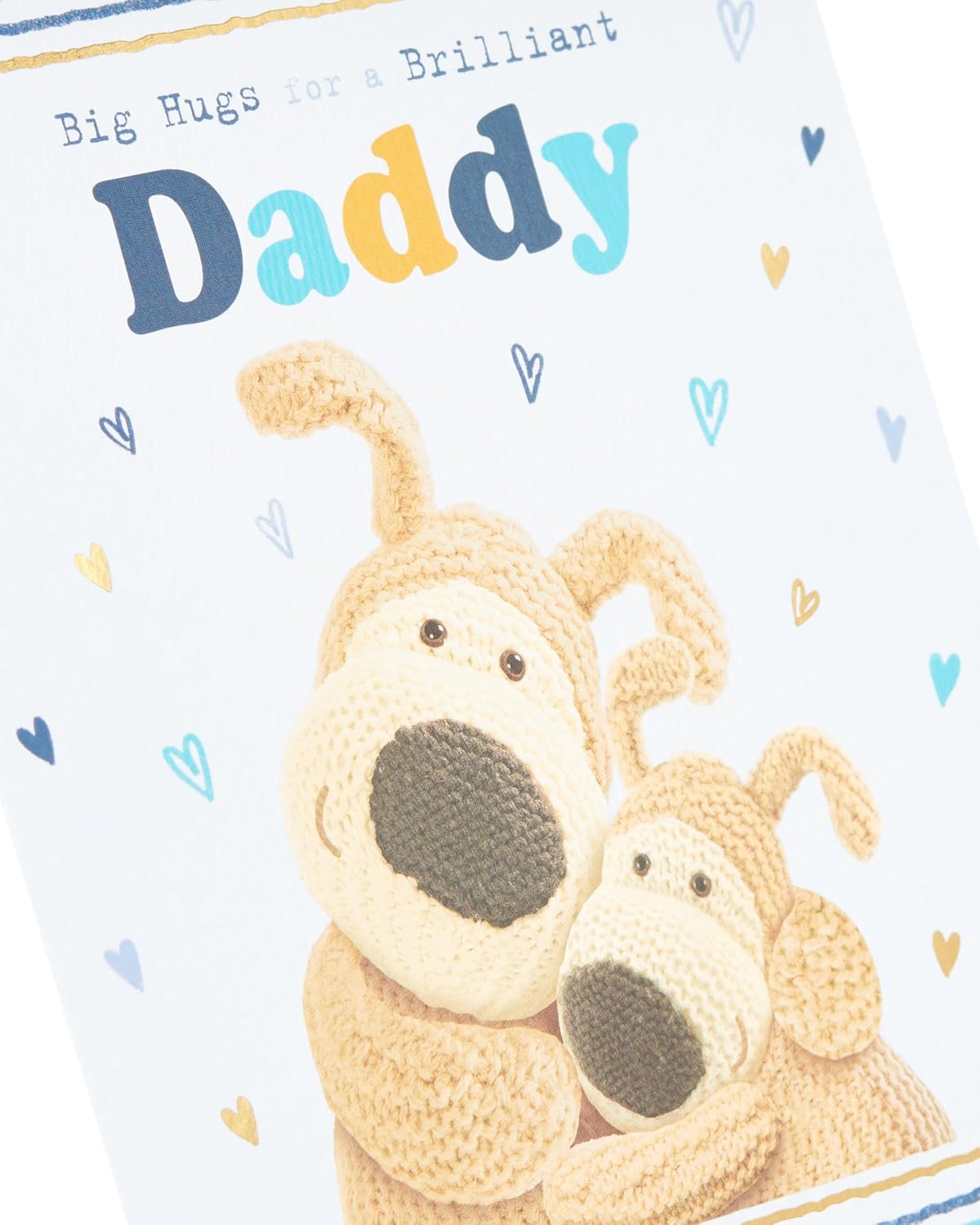 Boofle Hugging Each Other Daddy Father's Day Card