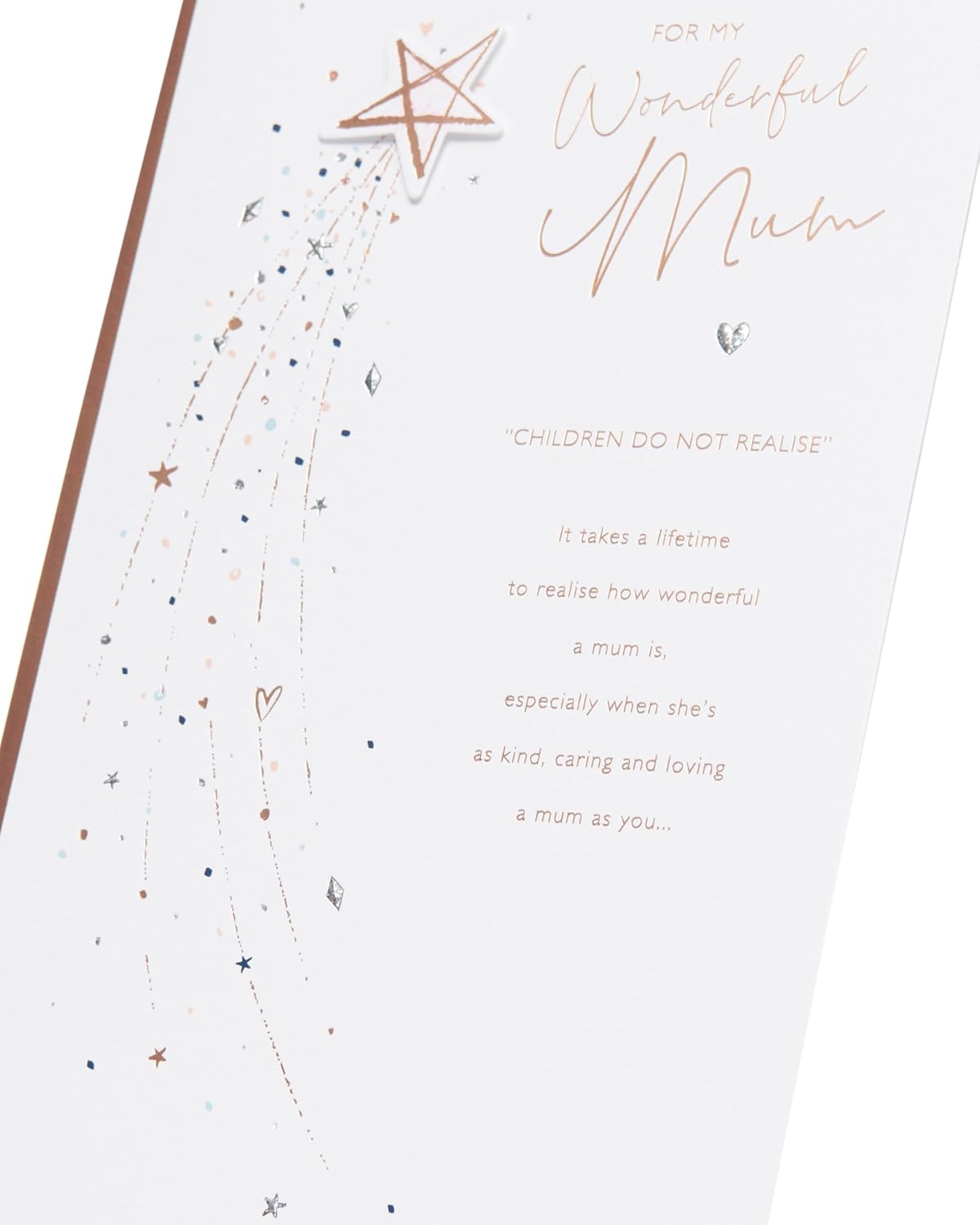 Heartfelt Design Mum Birthday Card