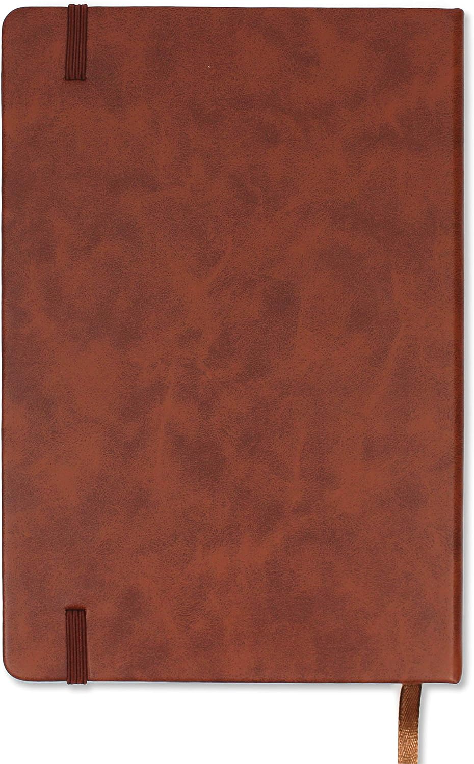Silvine A5 Tan 160pp 90gsm Executive Soft Feel Notebook Ruled with Marker Ribbon