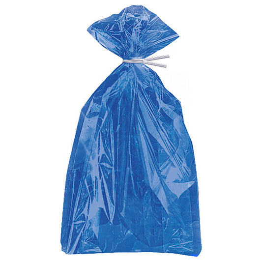 Pack of 30 Royal Blue Cellophane Bags