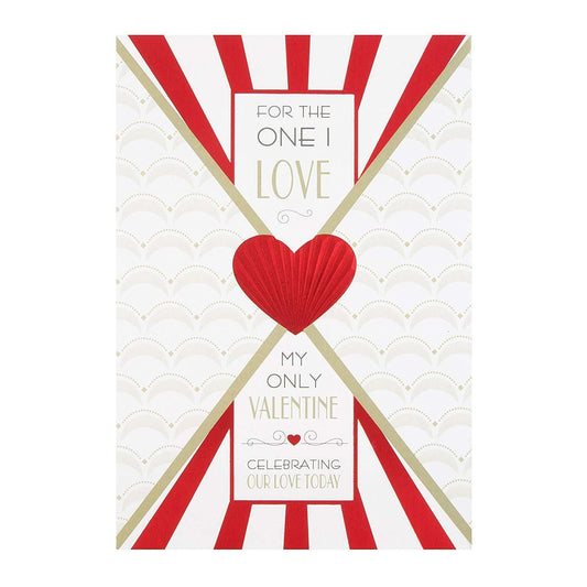 Hallmark One I Love Valentine's Day Card 'Celebrating Our Love'