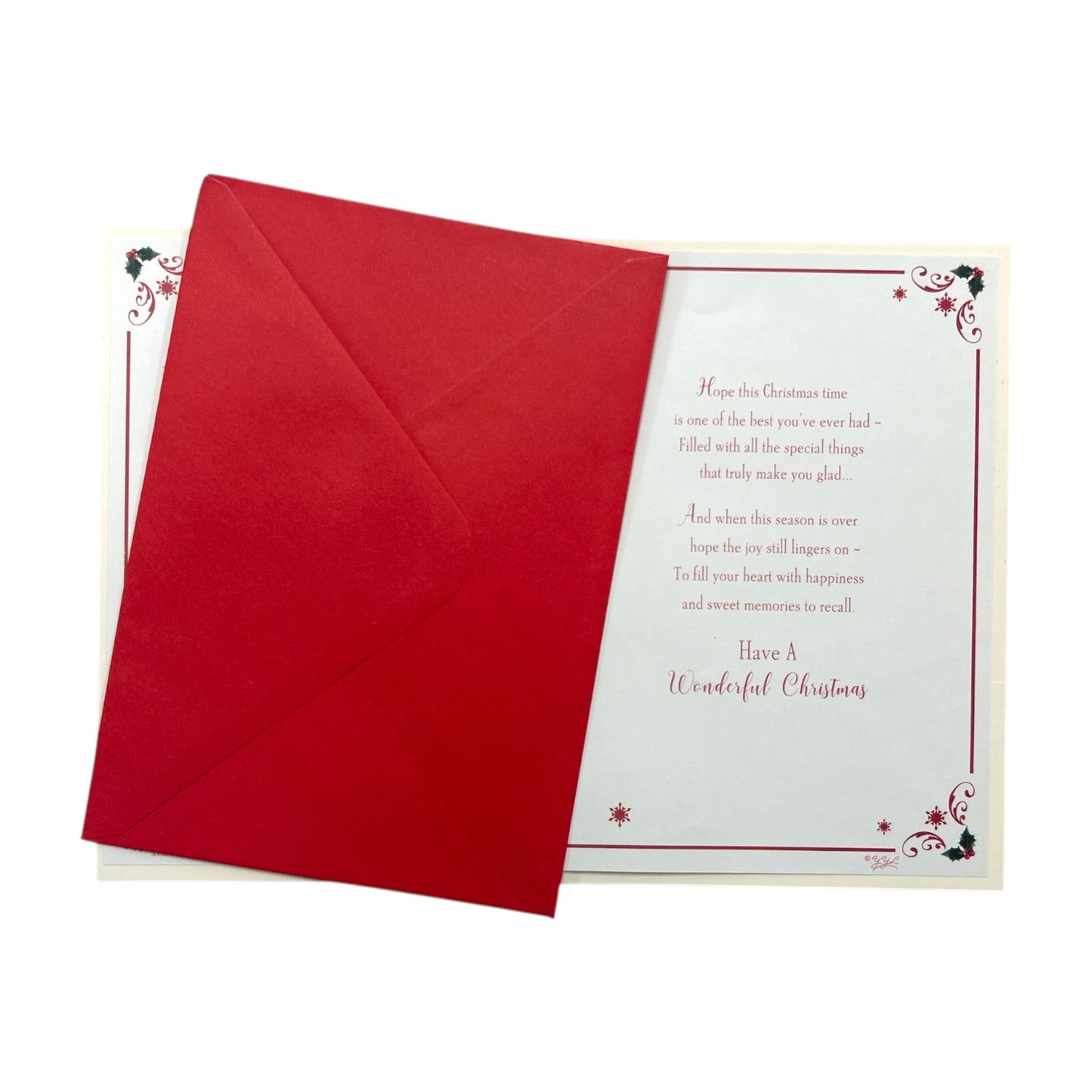 To a Special Mum and Dad Winter Robins Christmas Card