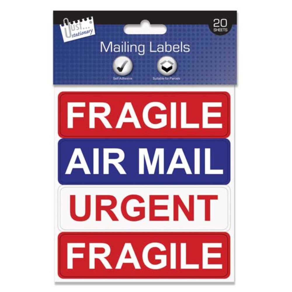 Just Stationery Self Adhesive Mailing Labels