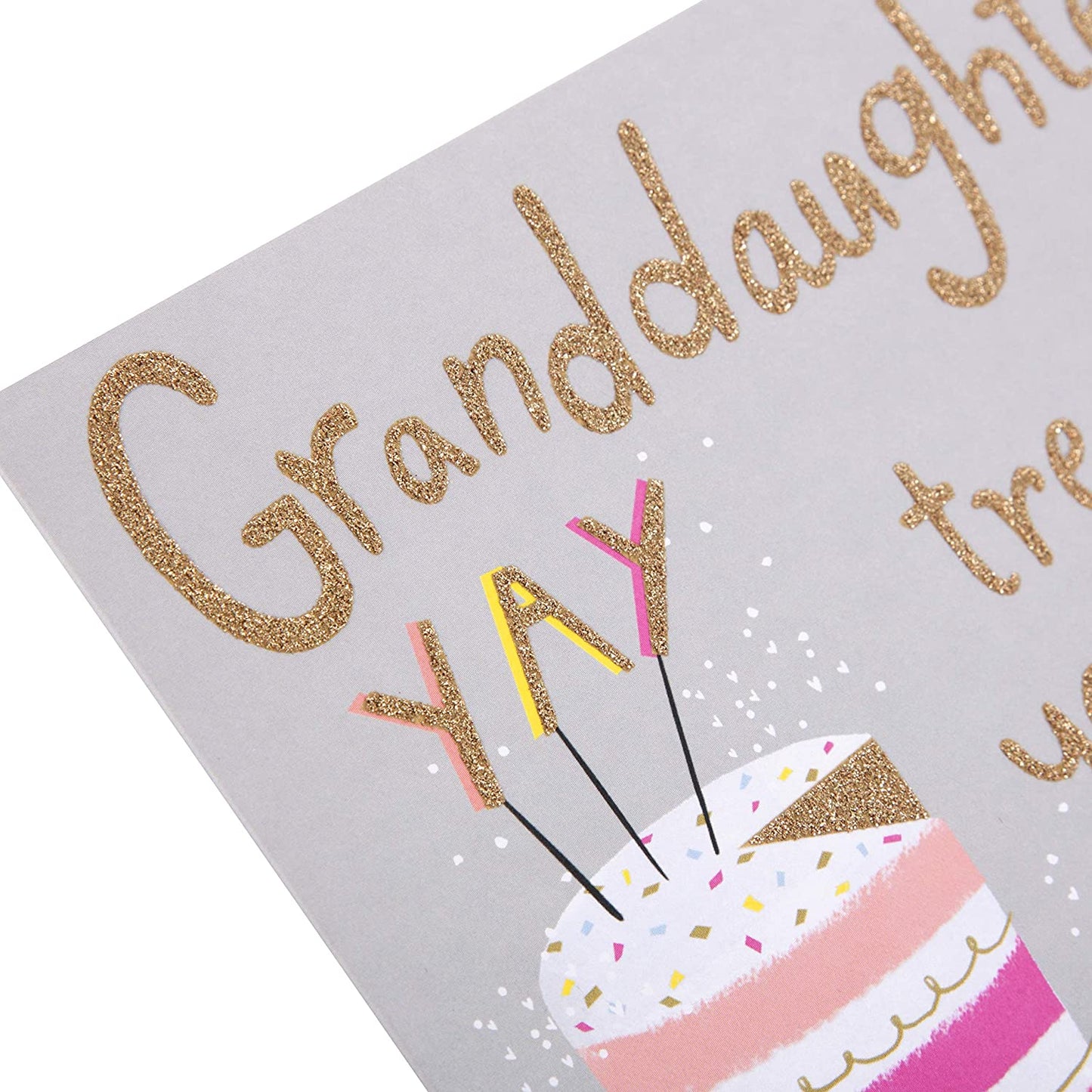 Granddaughter Treat Yourself Birthday Card