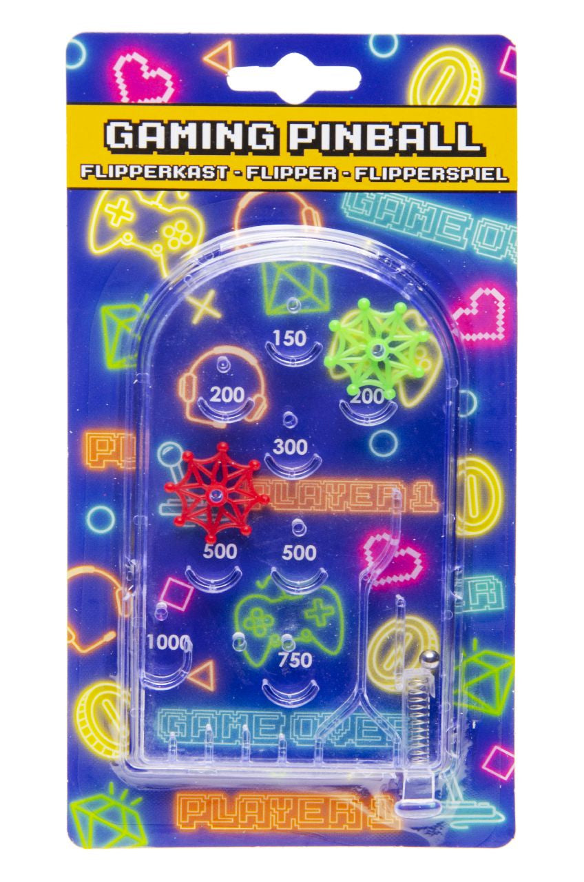 Pack of 6 Gamer Theme Pinball Games