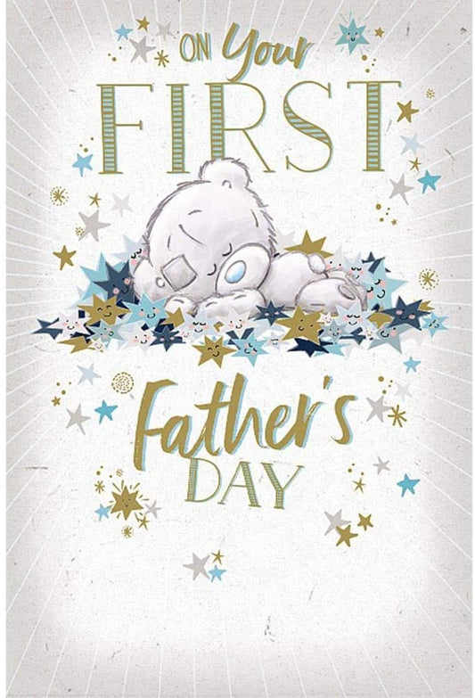 Me To You Bear 1st Father's Day Tiny Tatty Teddy Father's Day Card {DC}