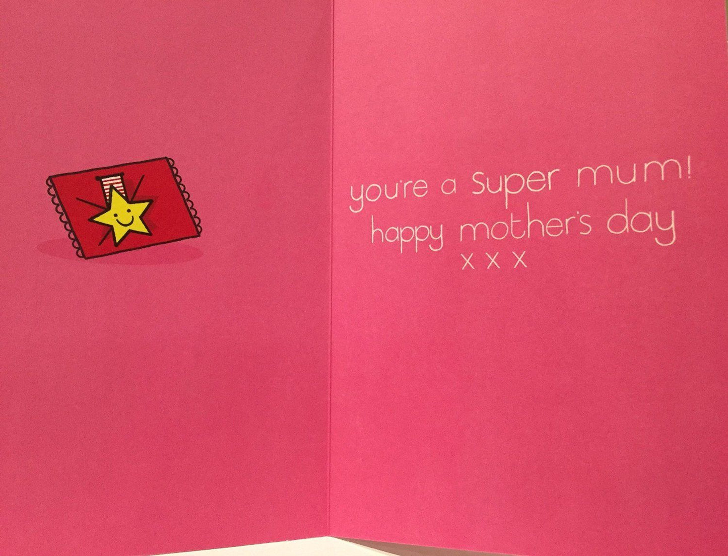 For My MUM HOORAY Mother's Day Card