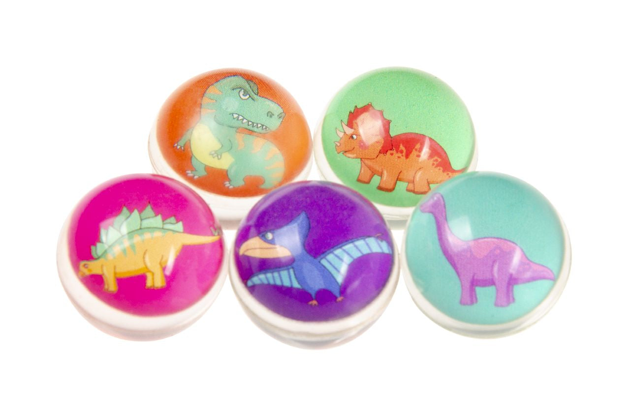 Pack of 50 Dinosaur Bouncing Ball 32mm