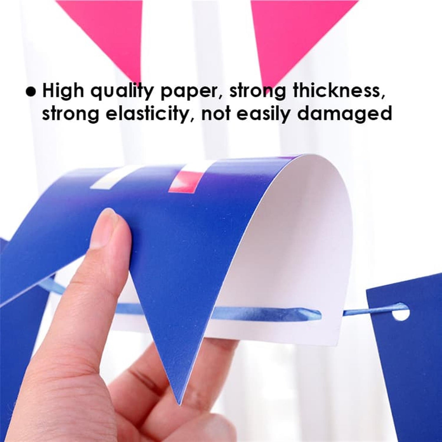 Light Blue Happy Birthday Party Banner