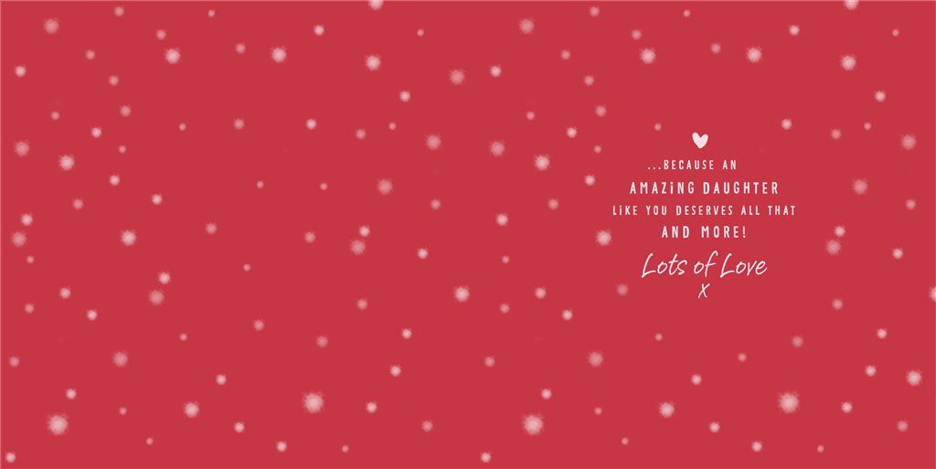 Forever Friends Daughter Square Christmas Card