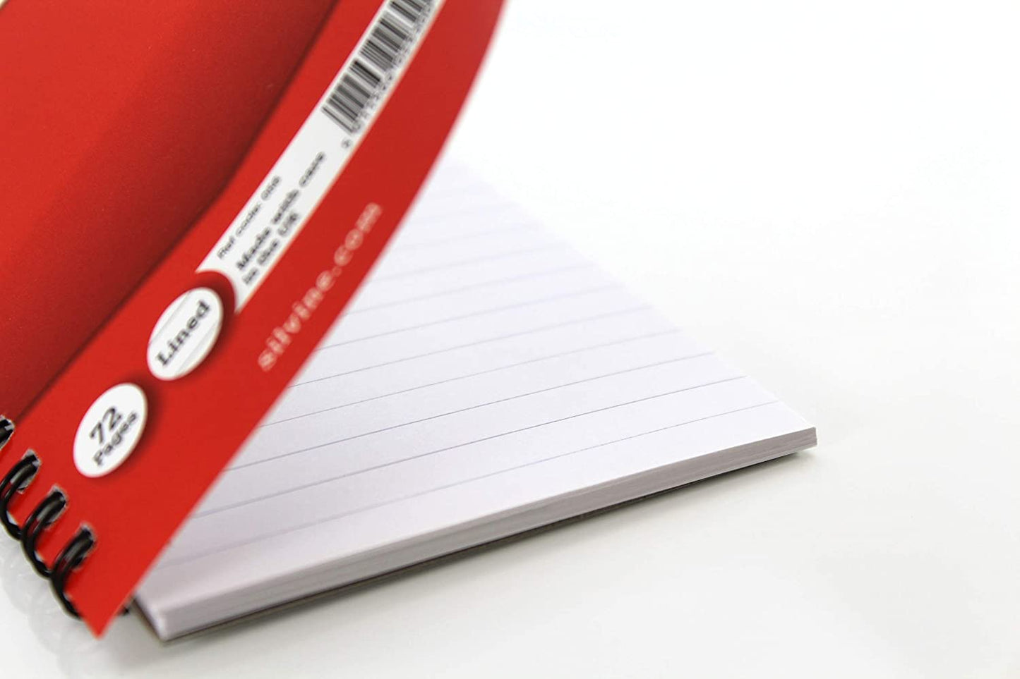 Pack of 36 5"x3" Twin Wire 72 Pages Notebooks