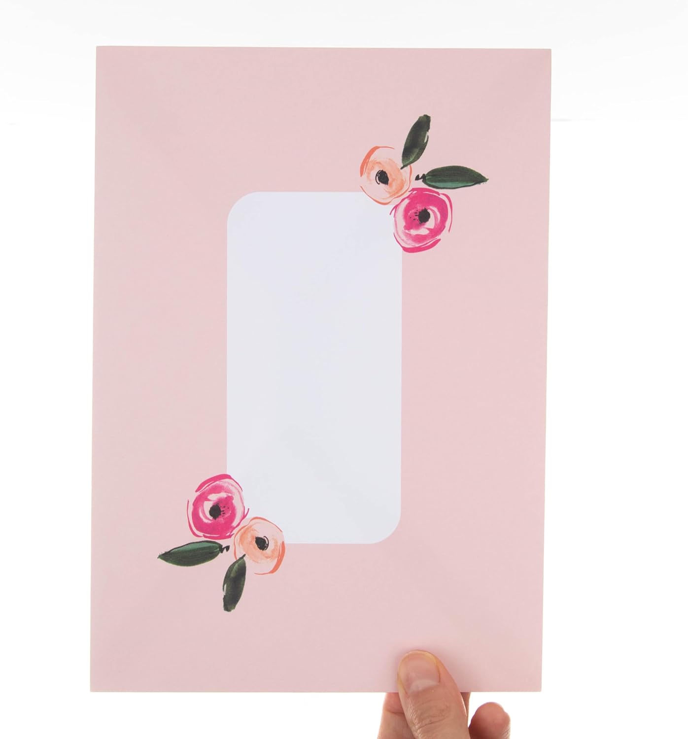 Gold Heart & Pink Flowers Sister Birthday Card