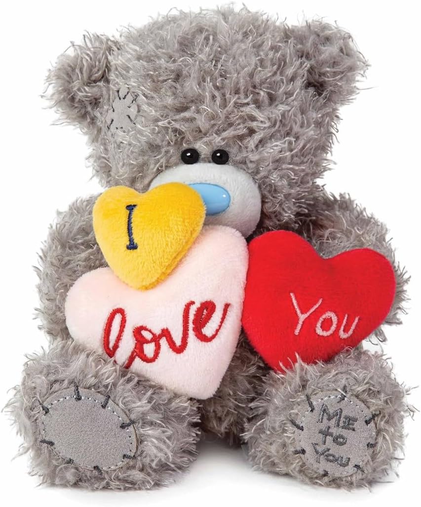 Me To You Bear 7" I Love You Hearts