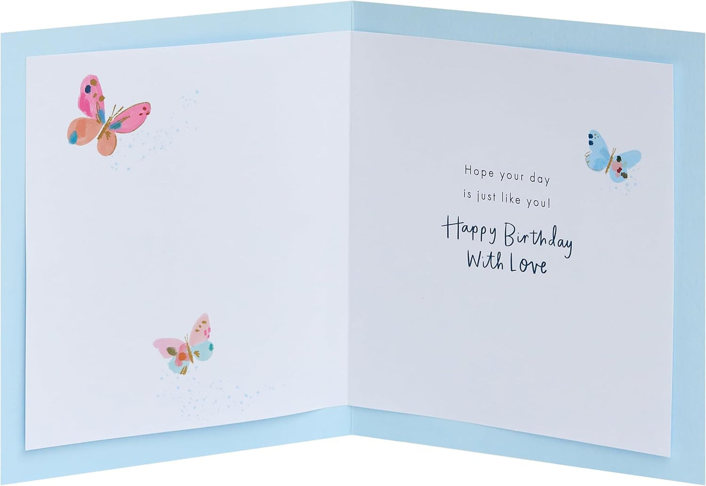 Hand Drawn Butterflies Design Niece Birthday Card