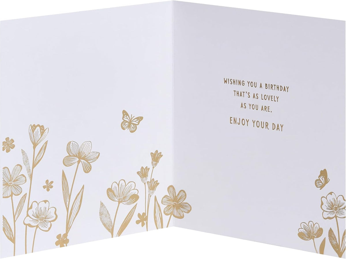 Laser Cut Flowers Design Daughter In Law Birthday Card