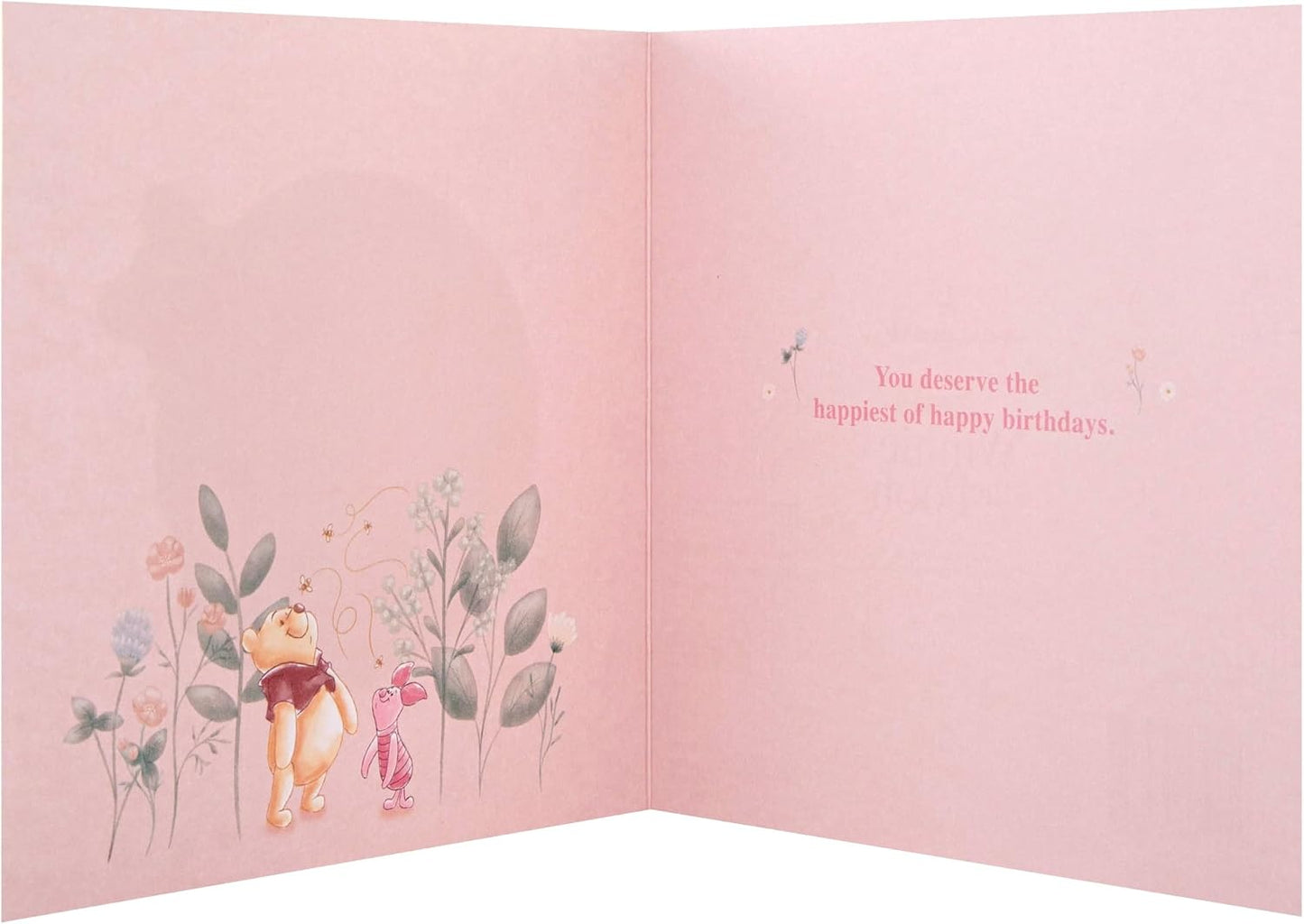 Disney Winnie the Pooh 'Perfect Day' Mum Birthday Card