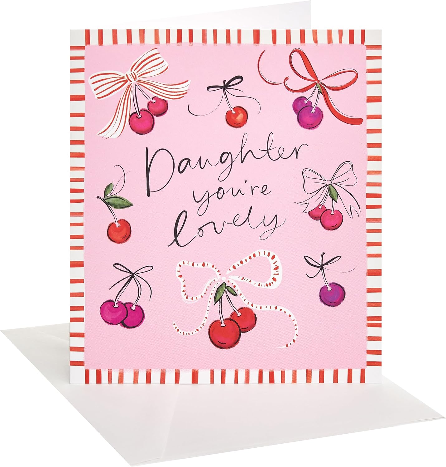 Cherries Design Daughter Birthday Card