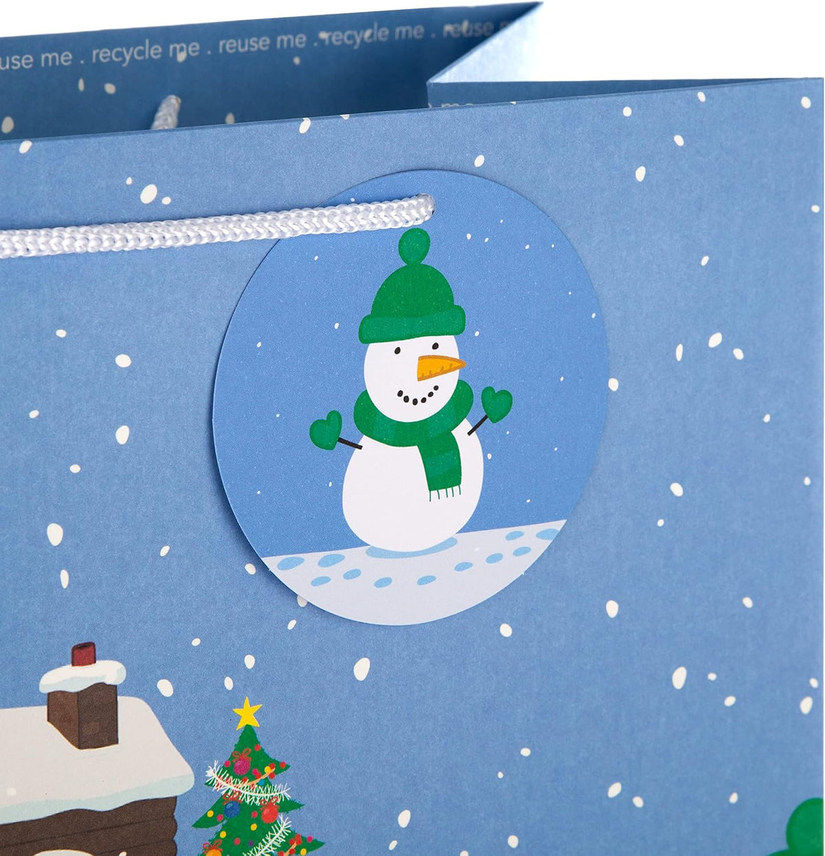Peppa Pig Design Pack of 2 Large Christmas Gift Bags