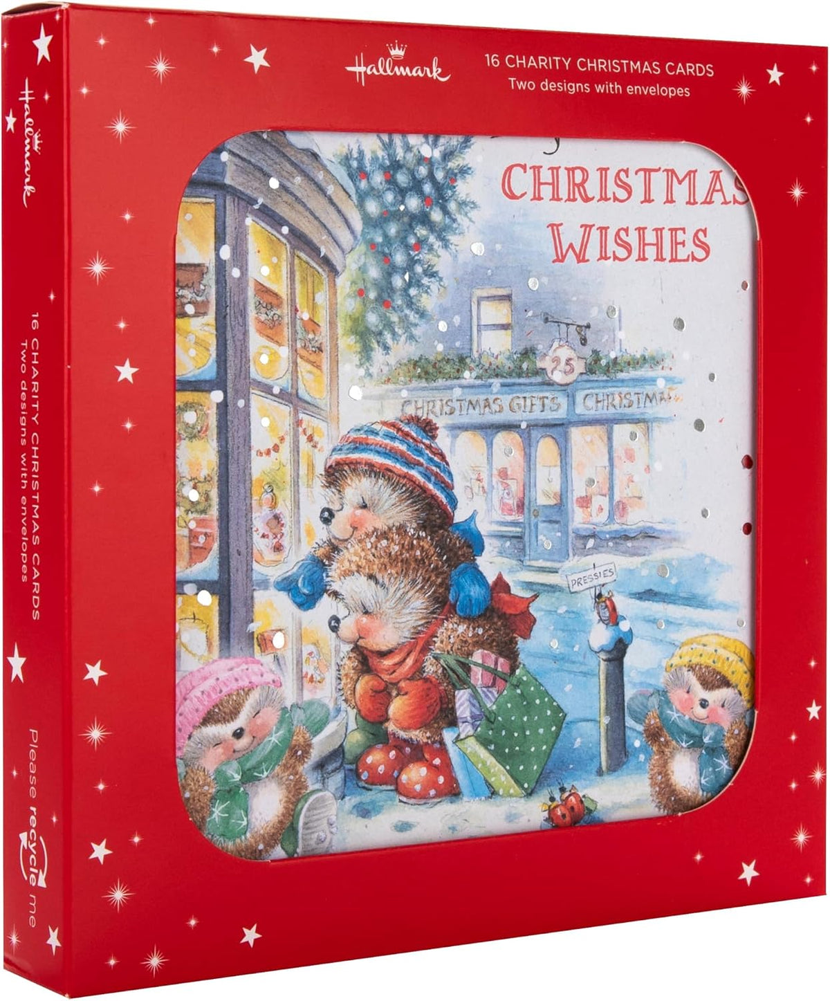 Country Companions 16 Pack 2 Designs Charity Christmas Cards