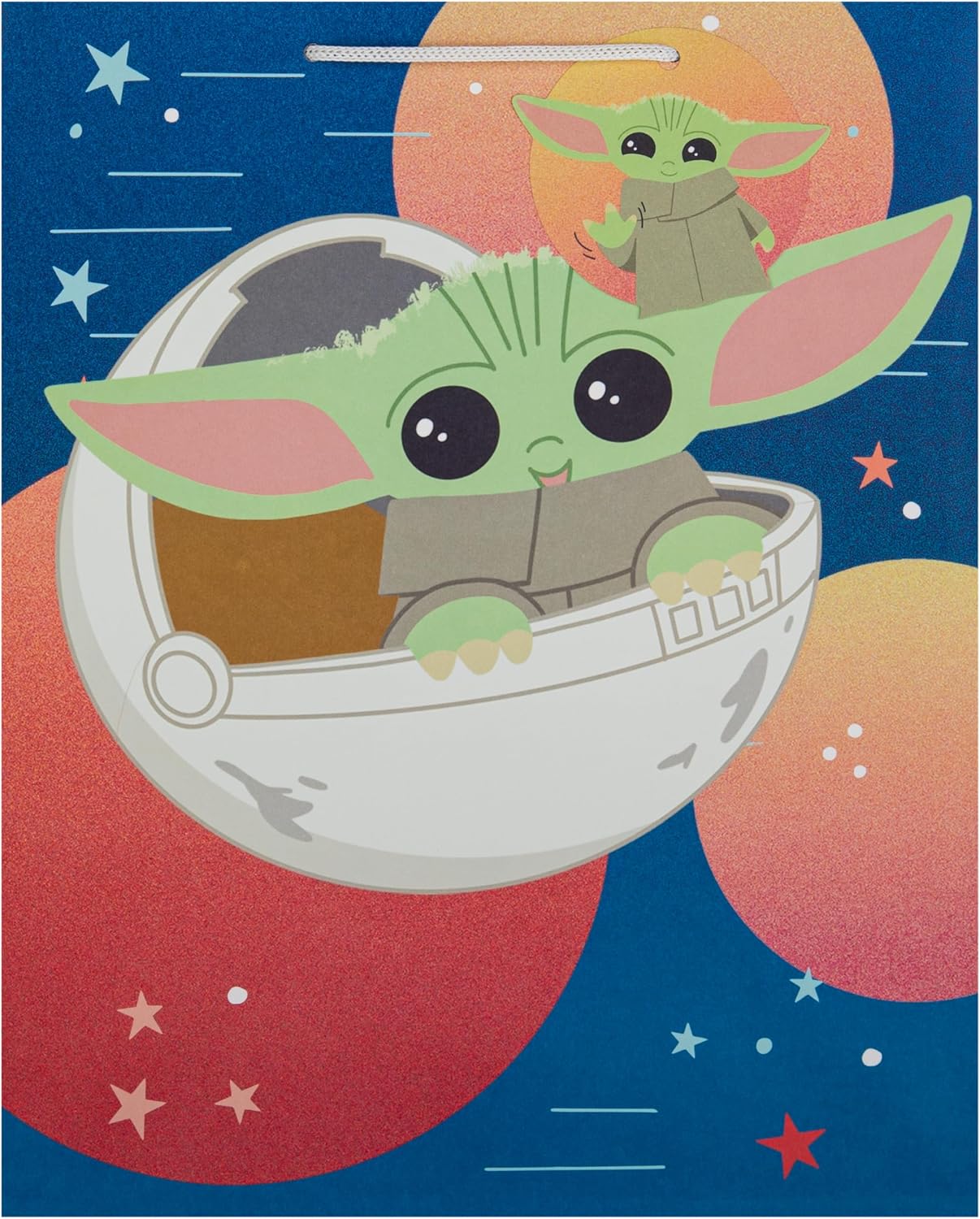Star Wars, The Mandalorian, Grogu & Hover Pram Large Gift Bag