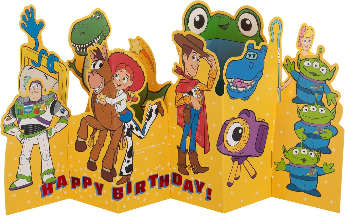 Disney Pixar Toy Story 5 Fold Out 3D Birthday Card