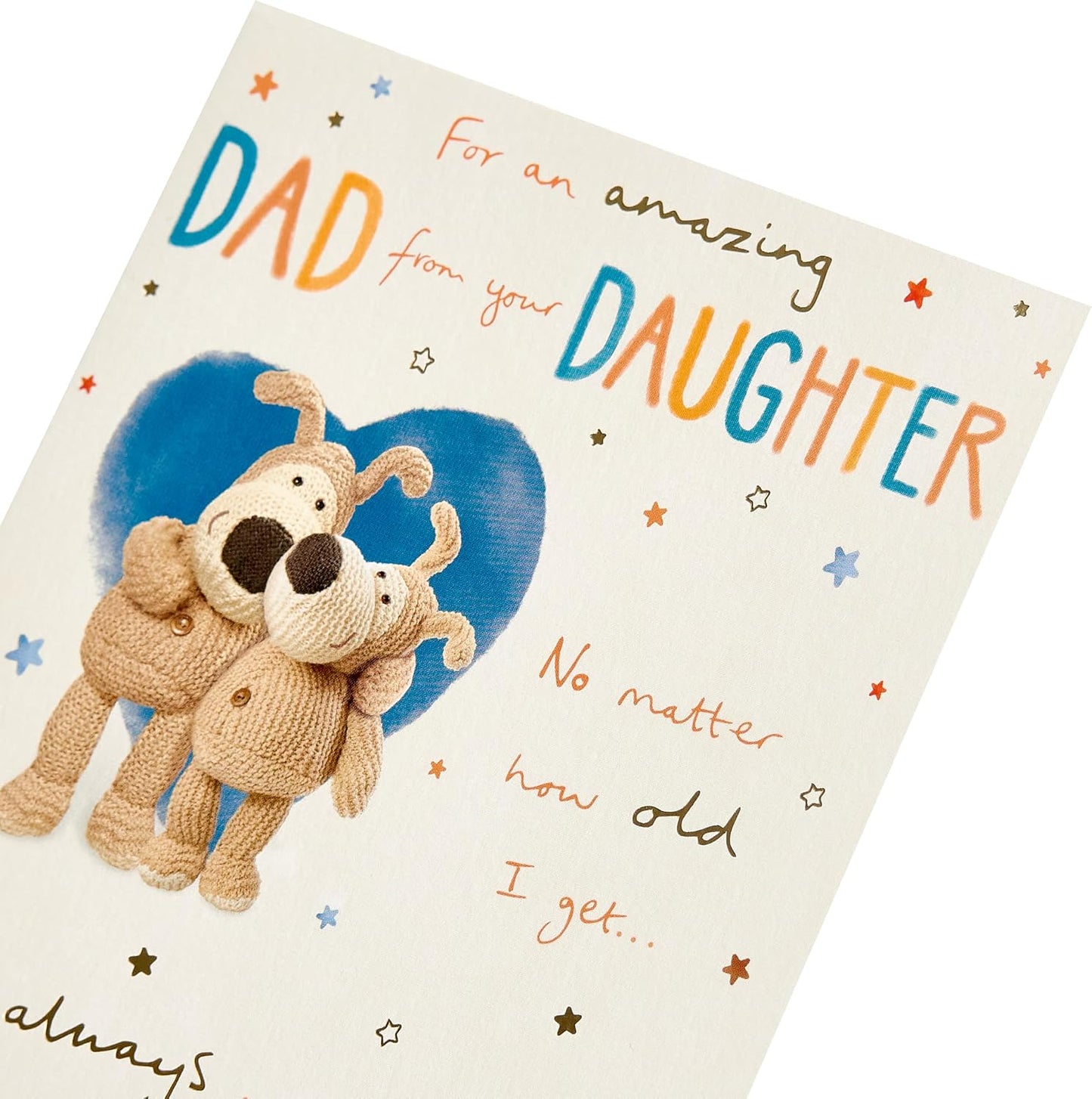 Boofle Design Heartfelt From Daughter Dad Birthday Card