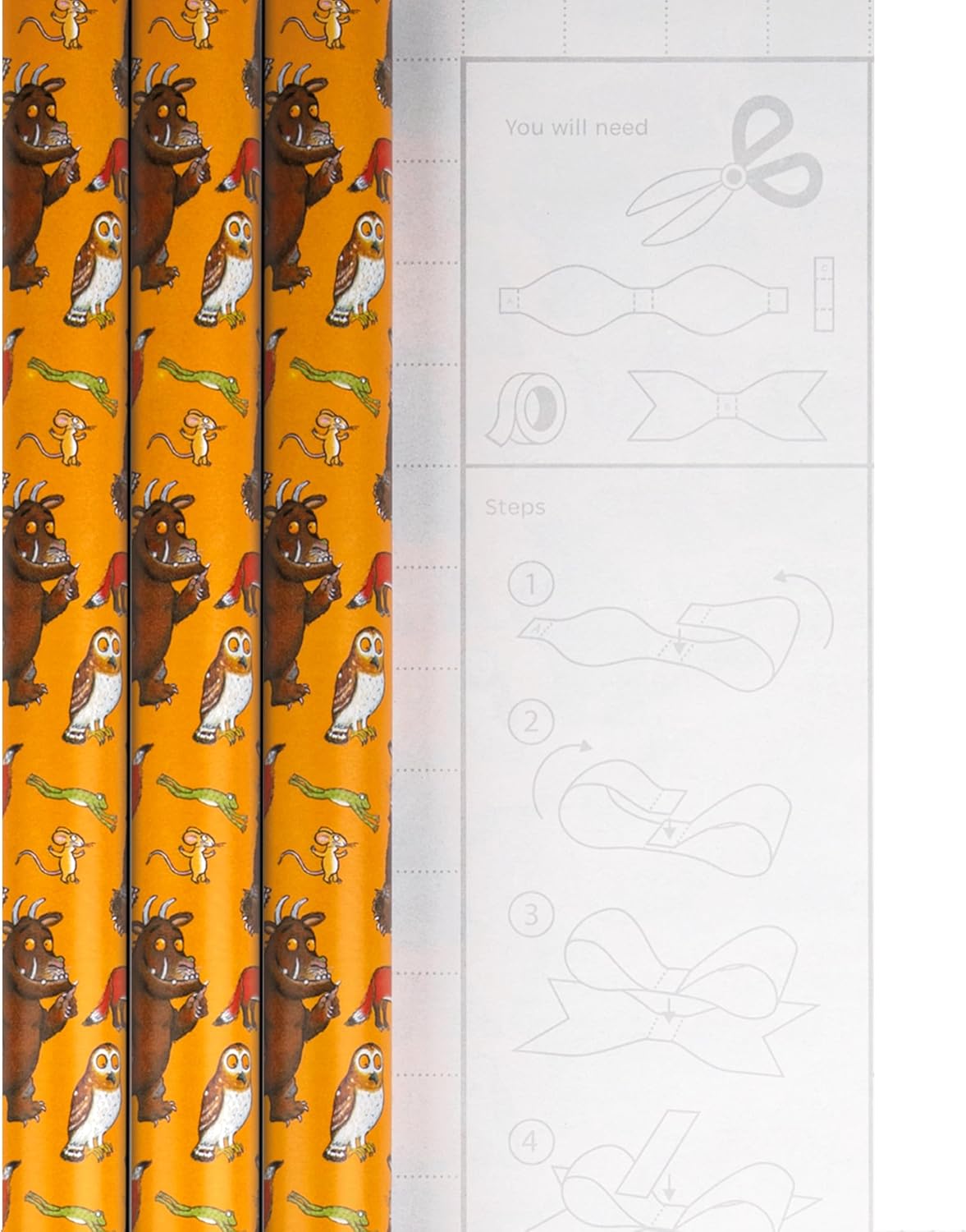 The Gruffalo Wrapping Paper Multipack 6m 3 x 2M Rolls