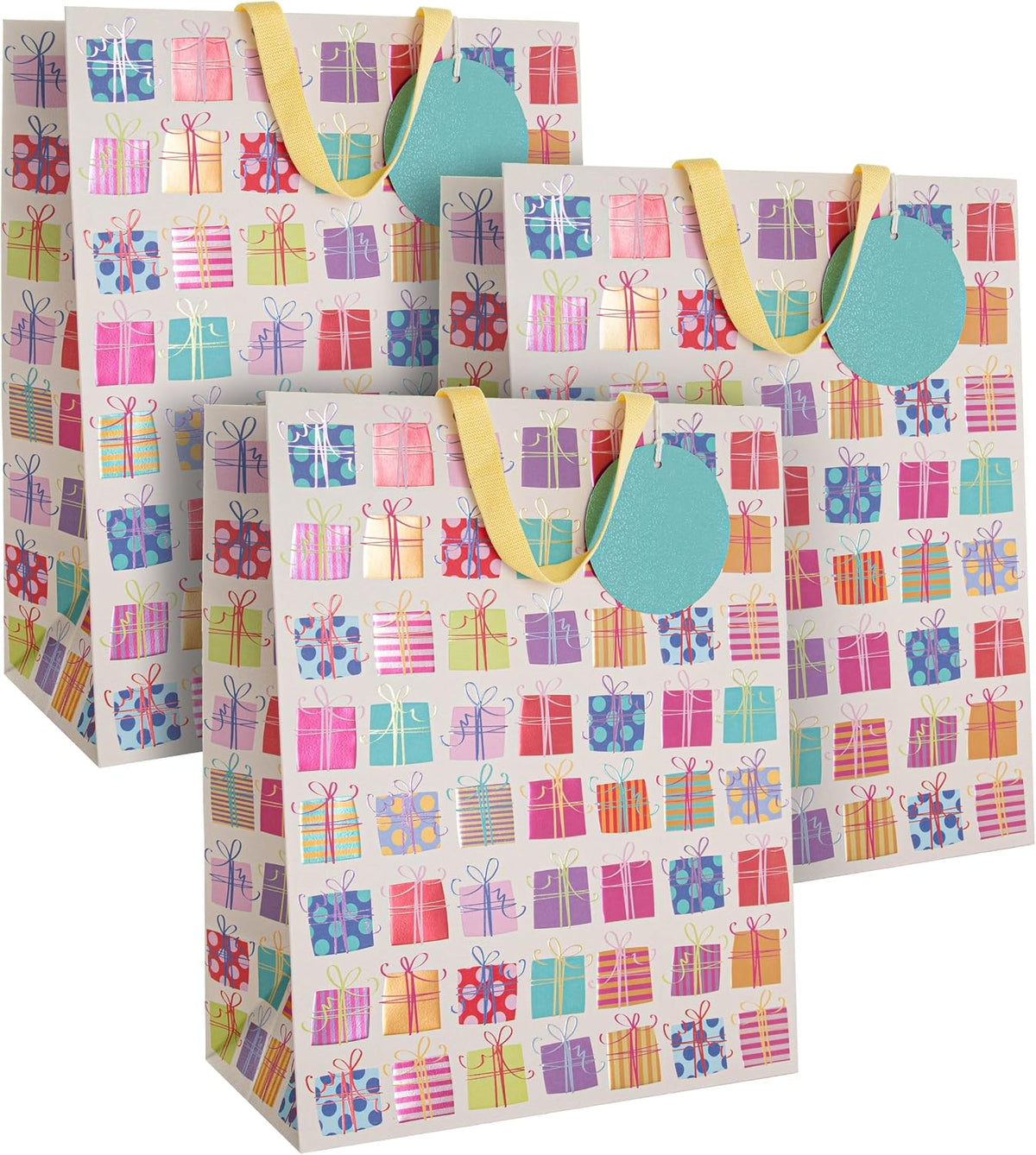 Wendy Jones Blackett Pack of 3 Luxury Large Gift Bags Birthday, Christmas