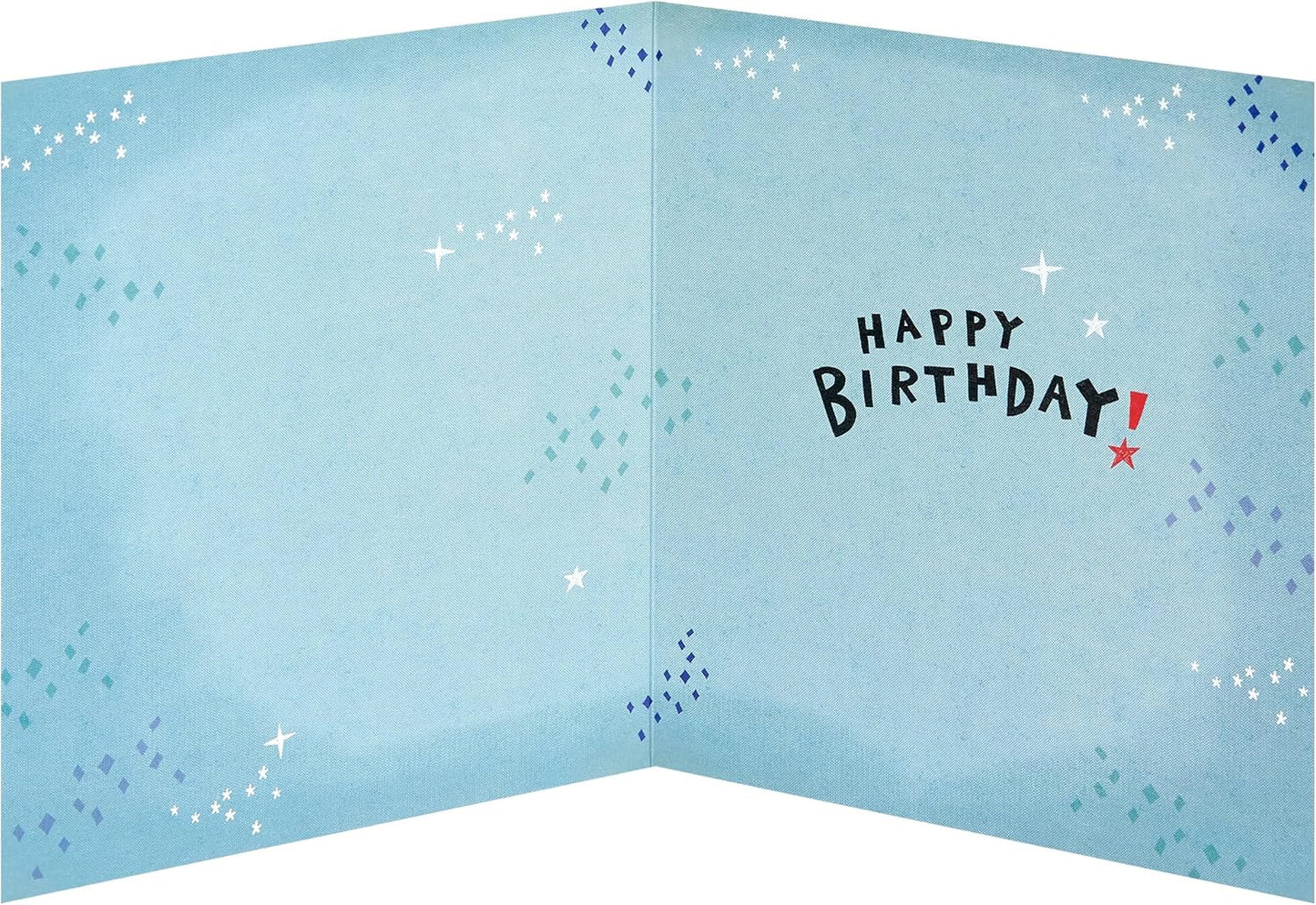 Planets and Lettering Design Grandad Birthday Card