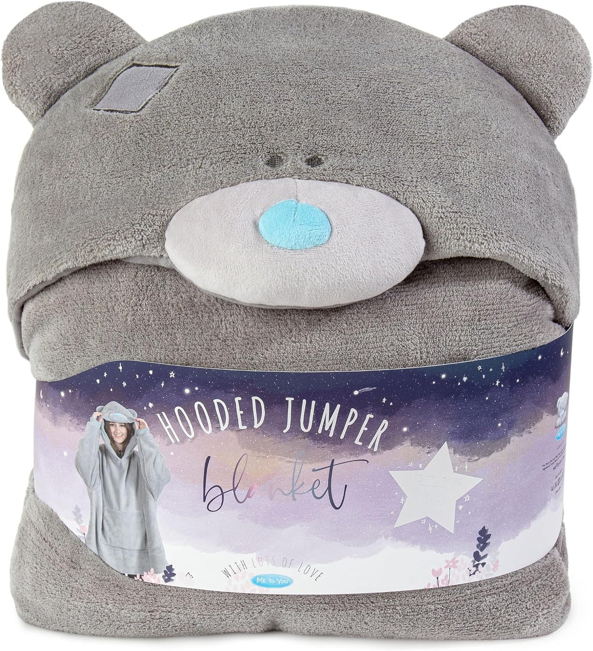 Me to You Tatty Teddy Hooded Jumper Blanket Official Collection